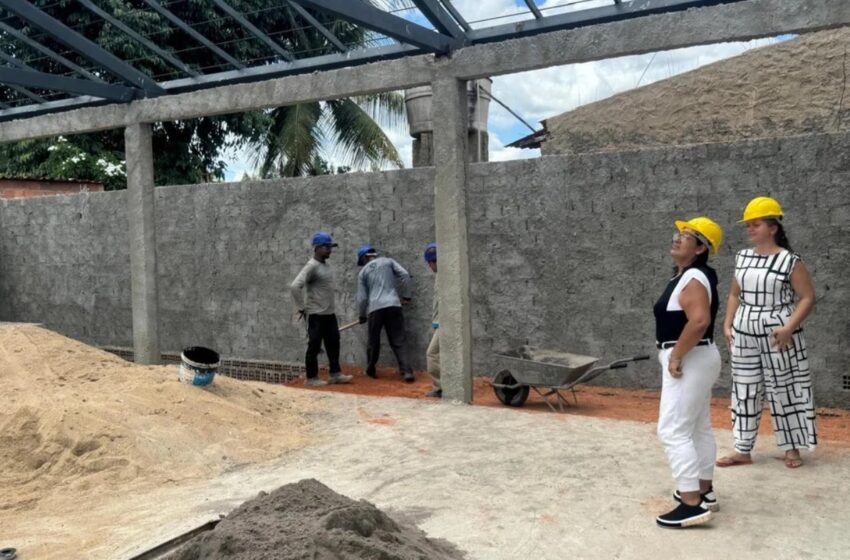  Técnicos da Prefeitura e conselheiros do Fundeb visitam canteiros de obras da Educação
