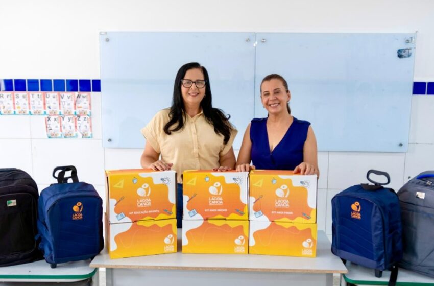  Prefeitura garante kits escolares aos alunos da rede municipal no retorno às aulas