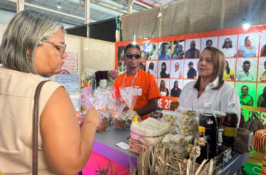  Estande de Lagoa da Canoa encanta público na 13ª Feira dos Municípios Alagoanos