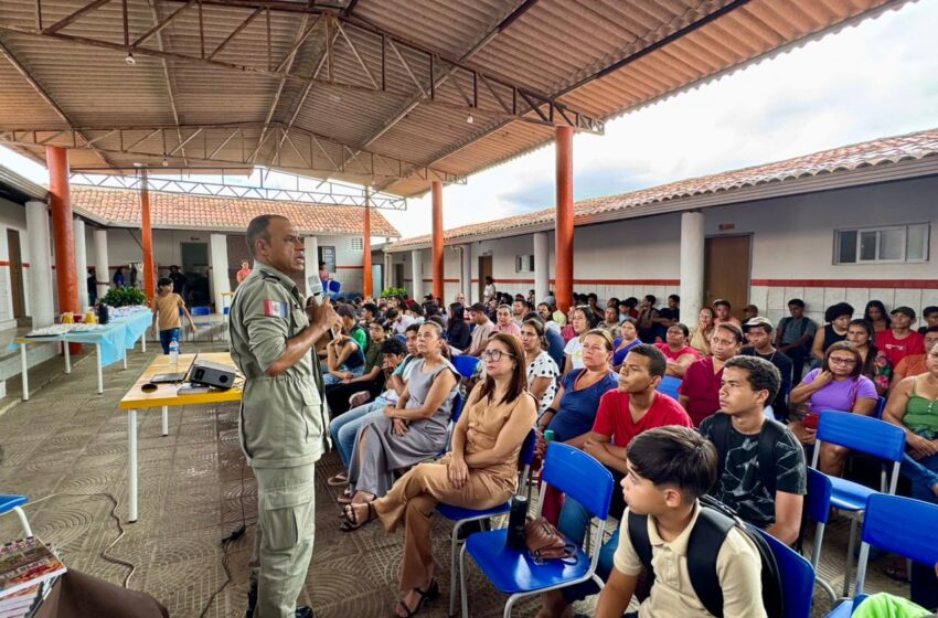  Município promove ação contra violência e uso de drogas na escola